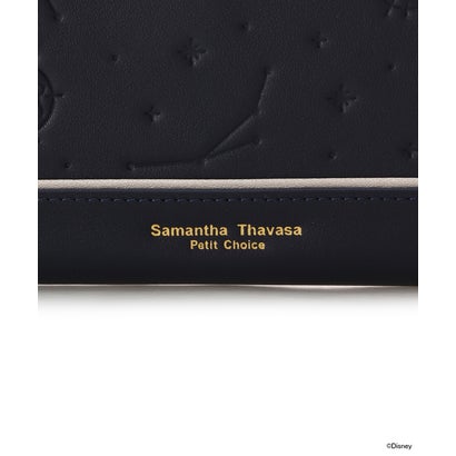 サマンサタバサプチチョイス Samantha Thavasa Petit Choice 『ウィッシュ』コレクション 長財布 (ネイビー)｜詳細画像