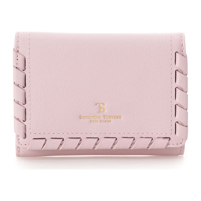 
                    かがりデザイン 折財布 (ピンク)