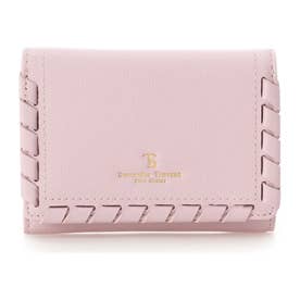 かがりデザイン 折財布 (ピンク)