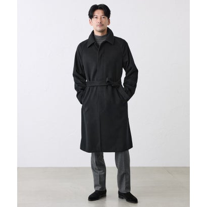 サンヨーコート SANYOCOAT ＜Premium Rain Wool＞ベルテッドバルマカーンコート （グレー）｜詳細画像