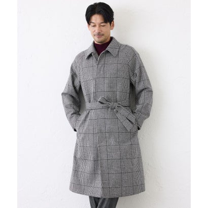 サンヨーコート SANYOCOAT ＜Premium Rain Wool＞ベルテッドバルマカーンコート （グレー）｜詳細画像