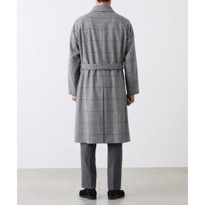 サンヨーコート SANYOCOAT ＜Premium Rain Wool＞ベルテッドバルマカーンコート （ブラック）｜詳細画像