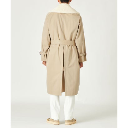 サンヨーコート SANYOCOAT ＜Maison MIHARA YASUHIRO×SANYOCOAT＞ベルテッドバルマカーンコート （ベージュ）｜詳細画像
