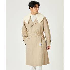 ＜Maison MIHARA YASUHIRO×SANYOCOAT＞ベルテッドバルマカーンコート （ベージュ）