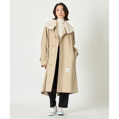 サンヨーコート SANYOCOAT ＜Maison MIHARA YASUHIRO×SANYOCOAT＞ベルテッドバルマカーンコート （ネイビー）｜詳細画像