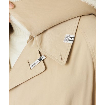 サンヨーコート SANYOCOAT ＜Maison MIHARA YASUHIRO×SANYOCOAT＞ベルテッドバルマカーンコート （ネイビー）｜詳細画像