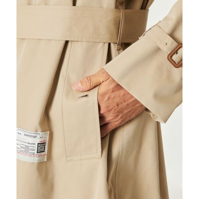 サンヨーコート SANYOCOAT ＜Maison MIHARA YASUHIRO×SANYOCOAT＞ベルテッドバルマカーンコート （ネイビー）｜詳細画像