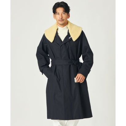 サンヨーコート SANYOCOAT ＜Maison MIHARA YASUHIRO×SANYOCOAT＞ベルテッドバルマカーンコート （ネイビー）｜詳細画像