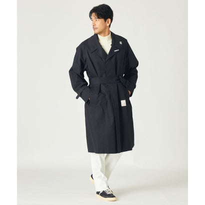 サンヨーコート SANYOCOAT ＜Maison MIHARA YASUHIRO×SANYOCOAT＞ベルテッドバルマカーンコート （ネイビー）｜詳細画像