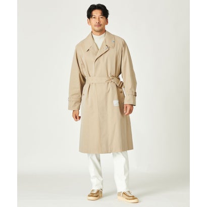 サンヨーコート SANYOCOAT ＜Maison MIHARA YASUHIRO×SANYOCOAT＞ベルテッドバルマカーンコート （ネイビー）｜詳細画像