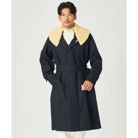 ＜Maison MIHARA YASUHIRO×SANYOCOAT＞ベルテッドバルマカーンコート （ネイビー）