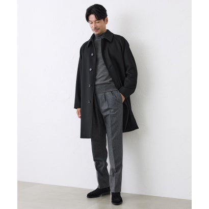 サンヨーコート SANYOCOAT ウールビーバー バルマカーンコート （ブラック）｜詳細画像
