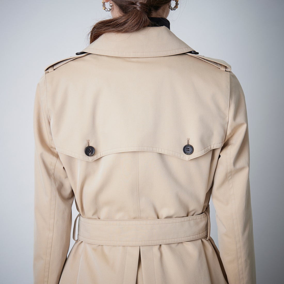 サンヨーコート SANYOCOAT ＜100年コート＞ダブルトレンチロングコート 