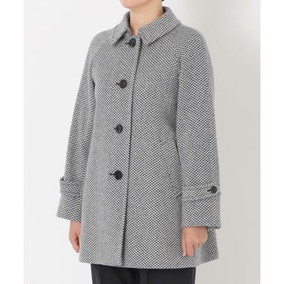 サンヨーコート SANYOCOAT 【AMARC掲載】＜Rain Wool＞バルマカーンコート（ミドルレングス） （ブラック）｜詳細画像