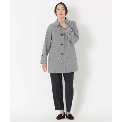 サンヨーコート SANYOCOAT 【AMARC掲載】＜Rain Wool＞バルマカーンコート（ミドルレングス） （ブラウン）｜詳細画像
