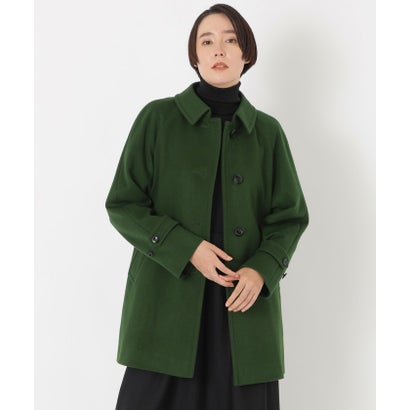 サンヨーコート SANYOCOAT 【AMARC掲載】＜Rain Wool＞バルマカーンコート（ミドルレングス） （グリーン）｜詳細画像