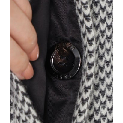 サンヨーコート SANYOCOAT ＜Rain Wool＞バイカラーバルマカーンコート （ブラウン）｜詳細画像