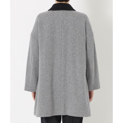 サンヨーコート SANYOCOAT ＜Rain Wool＞バイカラーバルマカーンコート （ブラウン）｜詳細画像