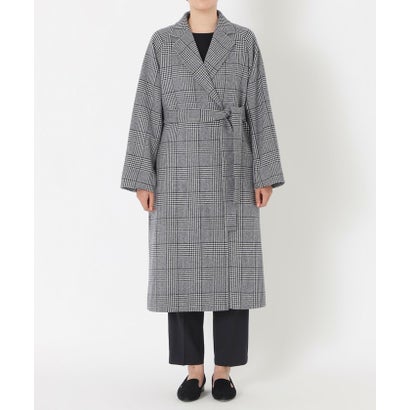 サンヨーコート SANYOCOAT ＜Premium Rain Wool＞ベルテッドチェスターコート （ブラック）｜詳細画像