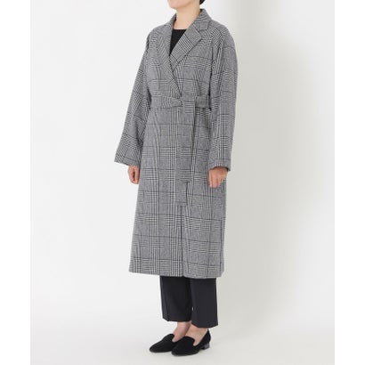 サンヨーコート SANYOCOAT ＜Premium Rain Wool＞ベルテッドチェスターコート （ブラック）｜詳細画像