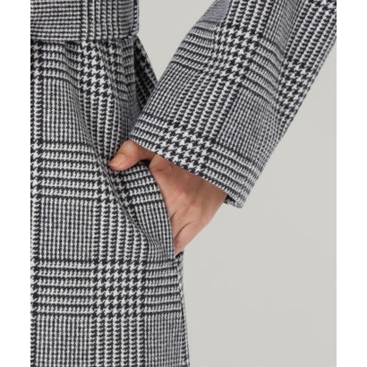 サンヨーコート SANYOCOAT ＜Premium Rain Wool＞ベルテッドチェスターコート （ブラック）｜詳細画像