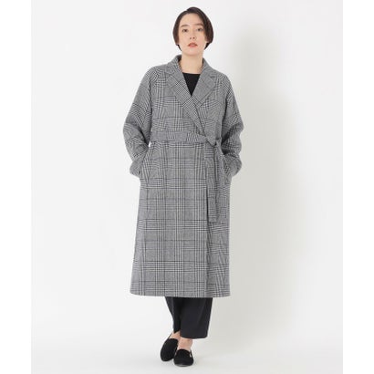 サンヨーコート SANYOCOAT ＜Premium Rain Wool＞ベルテッドチェスターコート （グレー）｜詳細画像