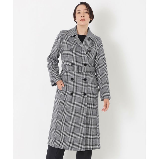 【AMARC掲載】＜Premium Rain Wool＞ダブルブレストコート （グレー）
