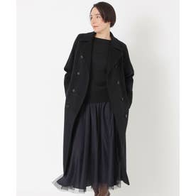 【AMARC掲載】＜Premium Rain Wool＞ダブルブレストコート （ブラック）