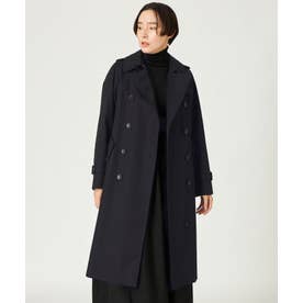【AMARC掲載】＜100年コート＞スタンダードモデル ダブルトレンチコート（ロングレングス） （ネイビー）