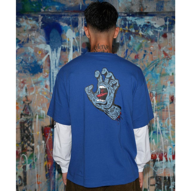 長袖 Tシャツ ロンT メンズ レイヤード 重ね着風 （EGPNV）