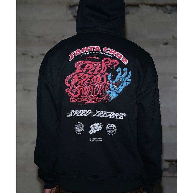 SANTACRUZ プルオーバー パーカー フーディー メンズ 裏毛 （OFFBK）
