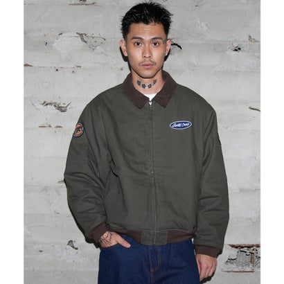 サンタクルーズ SANTA CRUZ ジャケット メンズ ロゴ SC PATCHES WORK （HNTGR）｜詳細画像