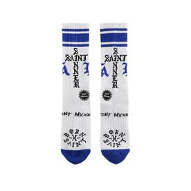 BORN X RAISED × LA Socks （White）