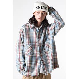 セントマイケル SAINT Mxxxxxx LASTMAN x SAINT Mxxxxxx Flannel Shirt 