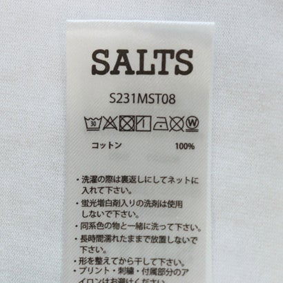 ソルツ SALTS Tシャツ （WHITE）｜詳細画像