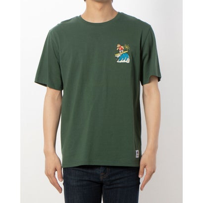 ソルツ SALTS Tシャツ （ARMY GREEN）｜詳細画像