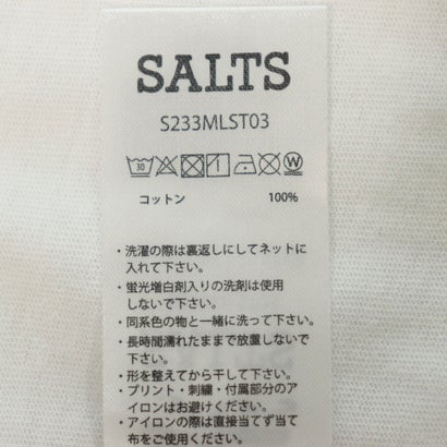 ソルツ SALTS カットソー （WHITE）｜詳細画像