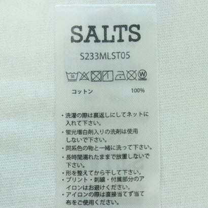 ソルツ SALTS カットソー （WHITE）｜詳細画像