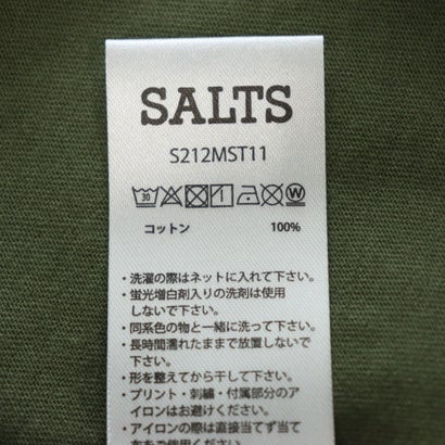 ソルツ SALTS Tシャツ （KHAKI）｜詳細画像