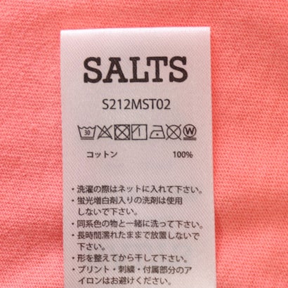 ソルツ SALTS Tシャツ （CHARCOAL）｜詳細画像