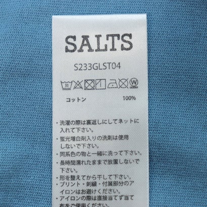 ソルツ SALTS カットソー （BLUE）｜詳細画像
