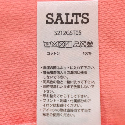 ソルツ SALTS Tシャツ （PINK）｜詳細画像
