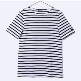9863 LEVANT Tシャツ トップス 半袖 メンズ レディース ボーダー レバント シャツ カットソー （neige/noir）