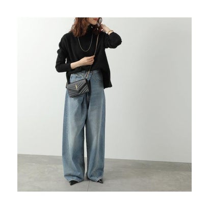 SAINT LAURENT ショルダーバッグ 857605 BOW01 （1000/NERO-ブラック）｜詳細画像