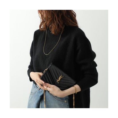 SAINT LAURENT ショルダーバッグ 857605 BOW01 （1000/NERO-ブラック）｜詳細画像