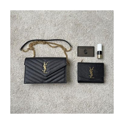 SAINT LAURENT ショルダーバッグ 857605 BOW01 （1000/NERO-ブラック）｜詳細画像