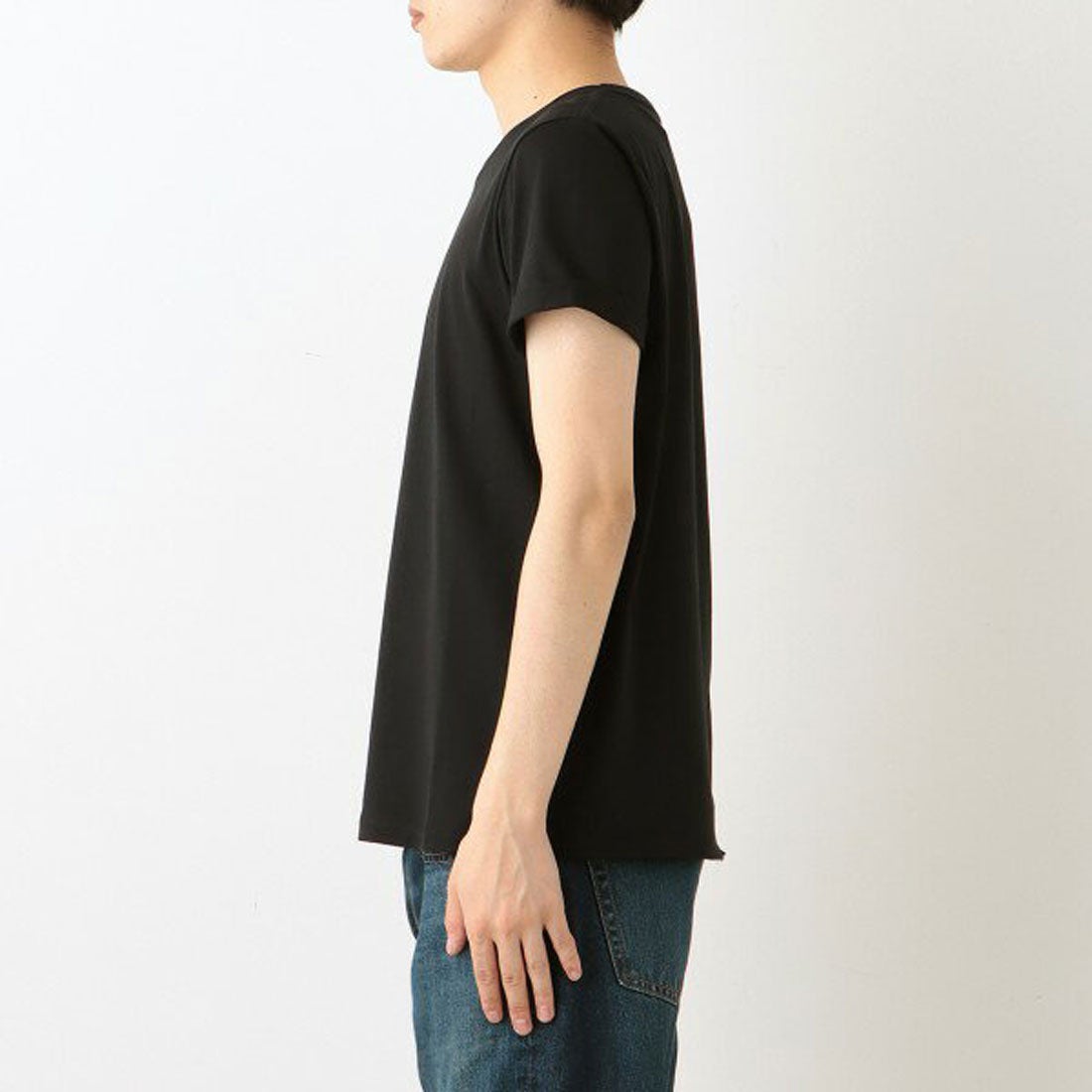 サンローラン SAINT LAURENT Tシャツ トップス ロゴ ブラック メンズ SAINT LAURENT PARIS 464572 YB2DQ  1000 （ブラック）