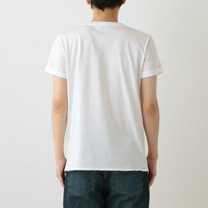 サンローラン SAINT LAURENT Tシャツ トップス ロゴ ホワイト メンズ SAINT LAURENT PARIS 464572 YB2DQ 9000 （ホワイト）｜詳細画像