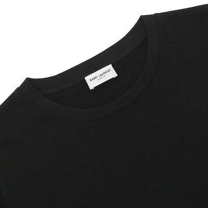 サンローラン SAINT LAURENT Tシャツ トップス ロゴ ブラック レディース SAINT LAURENT PARIS 460876 YB2DQ 1000 （ブラック）｜詳細画像