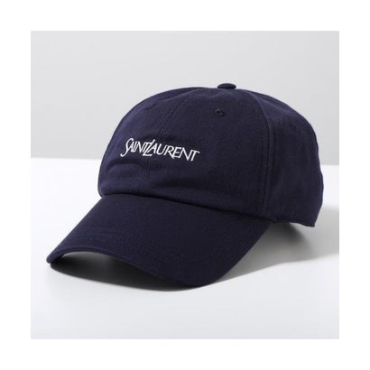 SAINT LAURENT キャップ A000TX 3YU61 ロゴ刺繡 （4178/ネイビー）｜詳細画像